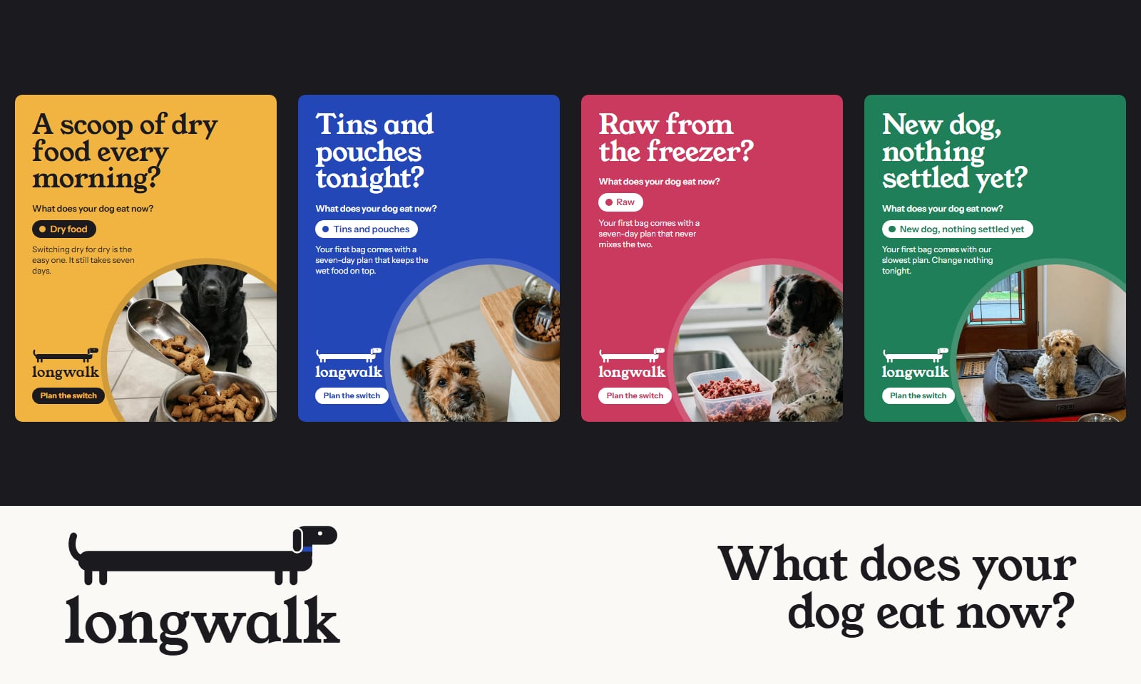 Longwalk Dog Food Co. · The Second Bag